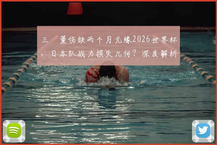 三笘薰伤缺两个月无缘2026世界杯，日本队战力损失几何？深度解析其伤情与布莱顿影响